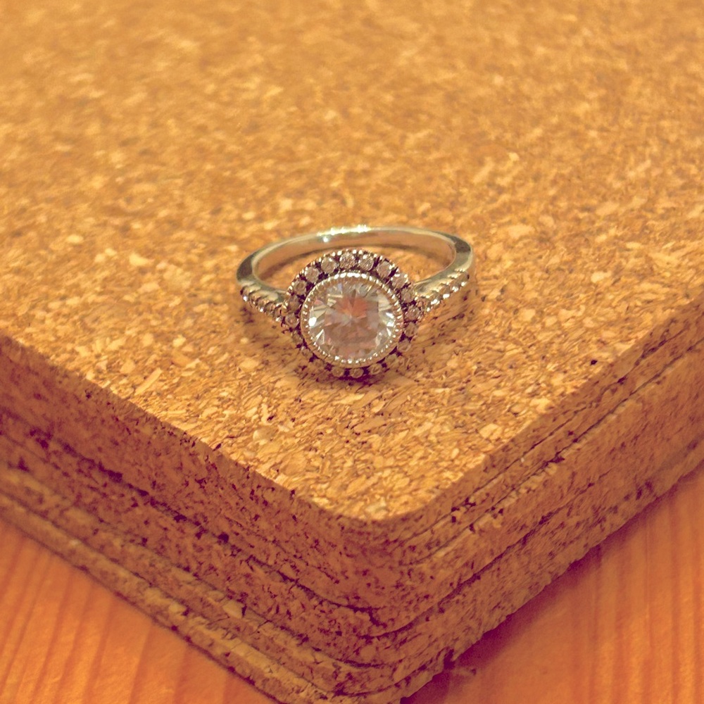 BRAND NEW STERLING SILVER RING/CZ RING - Picture 10 of 14